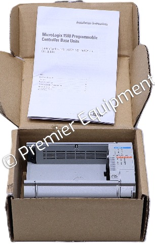 * ALLEN BRADLEY 1764-24BWA /B MICROLOGIX 1500 CONTROLLER BASE UNIT