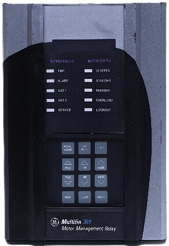 * GE MULTILIN 369 369-HI-R-M-0-0-0-E MOTOR MANAGEMENT RELAY