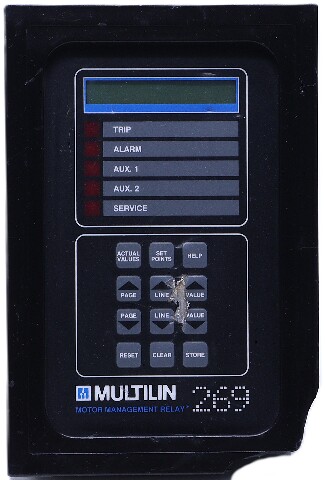 * GE MULTILIN 269 269-100P-120 MOTOR MANAGEMENT RELAY *READ*