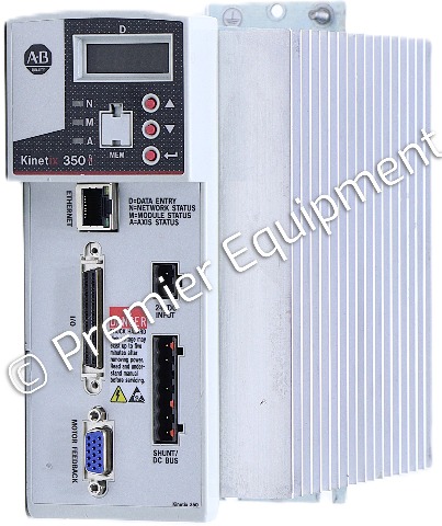 * ALLEN BRADLEY 2097-V34PR5-LM SERVO DRIVE KINETIX 350 *FOR PARTS*