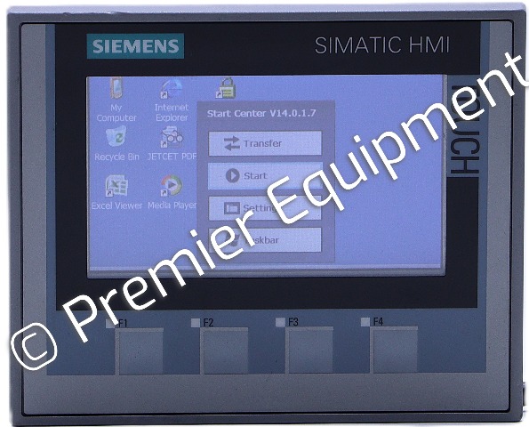 * SIEMENS SIMATIC HMI 6AV2124-2DC01-0AX0 KTP400 COMFORT KEY/TOUCH