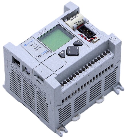 * ALLEN BRADLEY 1763-L16BWA SER B MICROLOGIX 1100 CONTROLLER
