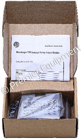 * SURPLUS ALLEN BRADLEY 1762-OX6I SER A REV B MICROLOGIX 1200 ISOLATED RELAY OUTPUT