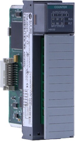 * ALLEN BRADLEY SLC 500 1746-HSCE2 SER A MULTI-CHANNEL HIGH SPEED COUNTER