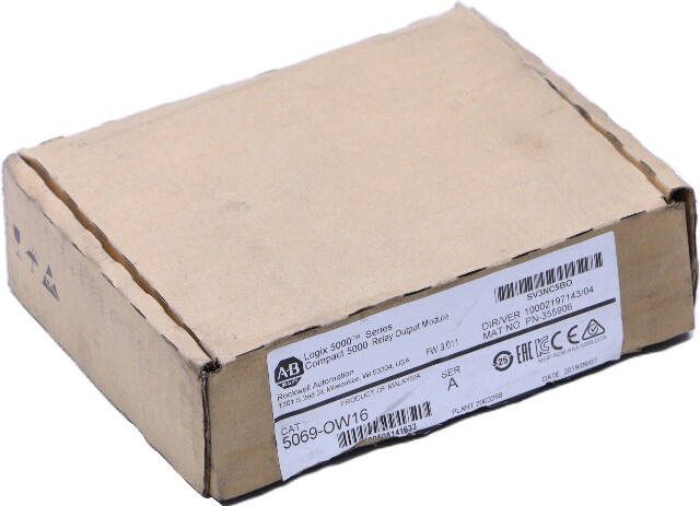 * ALLEN BRADLEY 5069-OW16 SER A COMPACT 5000 RELAY OUTPUT MODULE