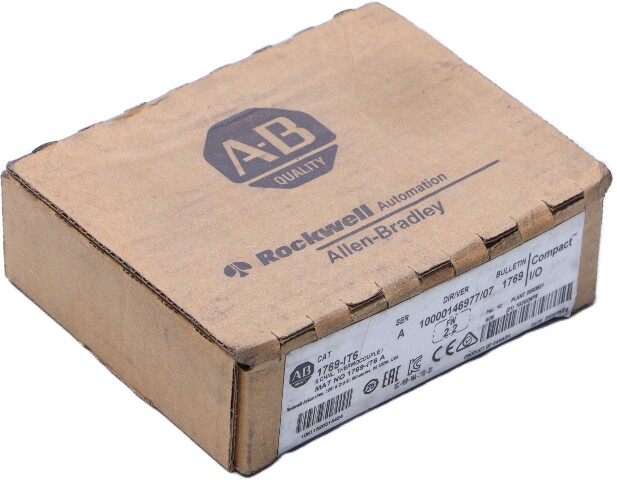 * ALLEN BRADLEY 1769-IT6 COMPACT I/O 6 CHANNEL THERMOCOUPLE mV INPUT MODULE
