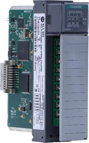 * ALLEN BRADLEY SLC 500 1746-HSCE2 SERIES A MULTI-CHANNEL HIGH SPEED COUNTER