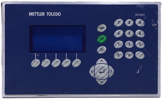 METTLER TOLEDO IND560 WEIGHING TERMINAL PANEL