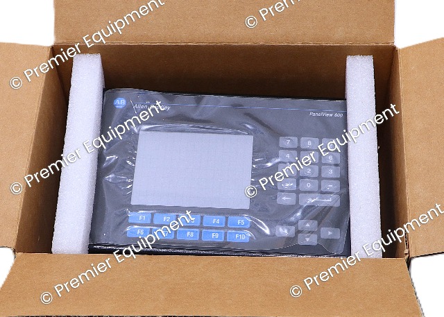 * ALLEN BRADLEY 2711-B6C20 SER C REV A FRN 4.44 PANELVIEW 600 OPERATOR PANEL 