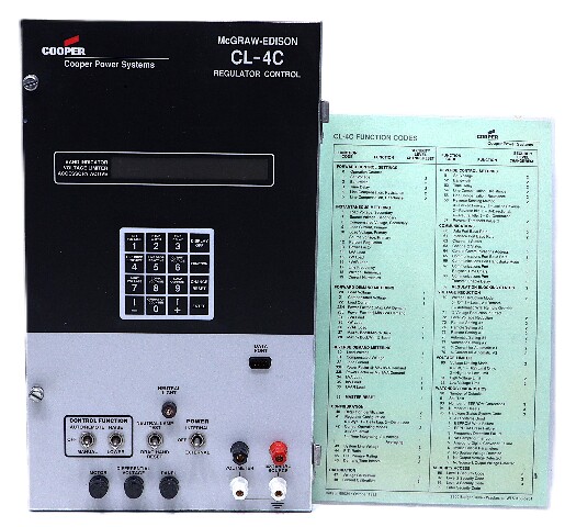 COOPER MCGRAW-EDISON CL-4C REGULATOR CONTROL