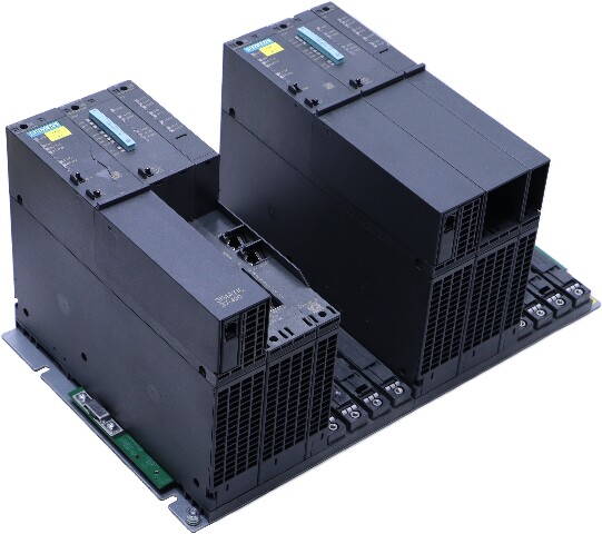 * SIEMENS 6ES7400-21A00-0AA0 BASE WITH 416-5HS06-0AB0 MODULE AND MORE *READ*