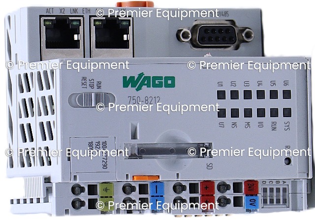 * WAGO 750-8212 PFC200 CONTROLLER G2 2ETH RS 