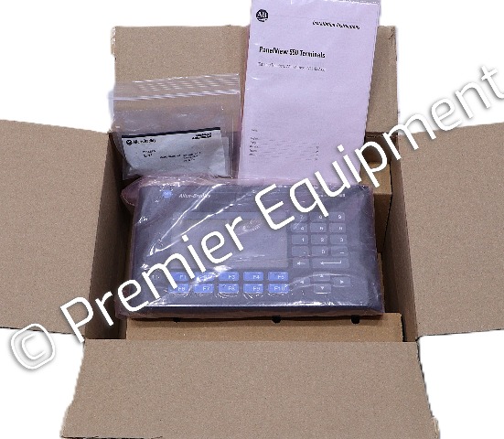 * ALLEN BRADLEY 2711-B5A10 SER G FRN 4.20 PANELVIEW 550 OPERATOR INTERFACE