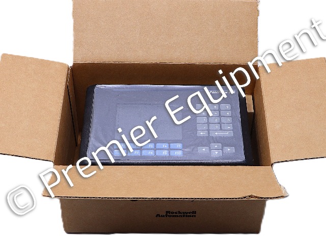 * ALLEN BRADLEY 2711-K6C2 SER C PANELVIEW 600 COLOR TERMINAL OPERATOR INTERFACE