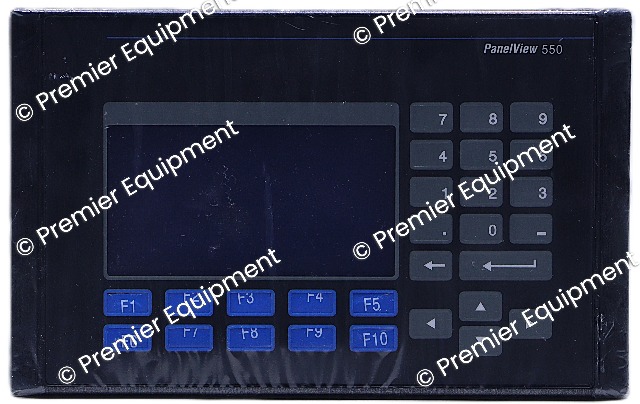 * ALLEN BRADLEY 2711-B5A20 SER H FRN 4.46 PANELVIEW 550 OPERATOR INTERFACE