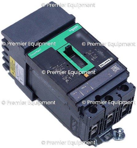* SCHNEIDER ELECTRIC SQUARE D HJA36100 3 POLE 100 A POWERPACT CIRCUIT BREAKER