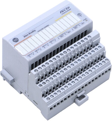 * ALLEN BRADLEY 1794-IE4XOE2 FLEX 6 PT ANALOG COMBINATION MODULE WITH 1794-TB3 FLEX TERMINAL BASE