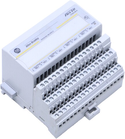 * ALLEN BRADLEY 1794-OE4 FLEX 4 PT ANALOG OUTPUT MODULE WITH 1794-TB3 FLEX TERMINAL BASE