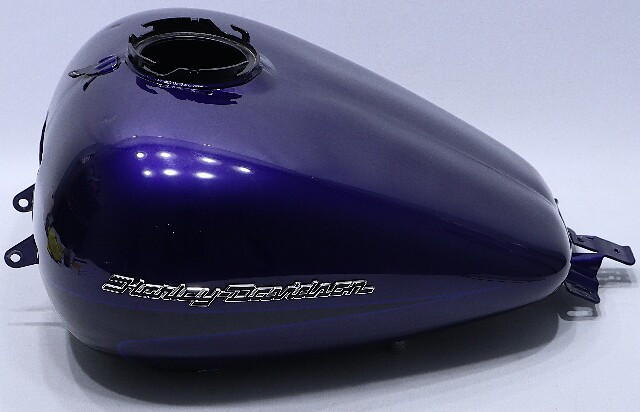 * Harley-Davidson 61356-08 Fuel Tank Sephyr Blu/Black Sunglo P61000522EPA Paint