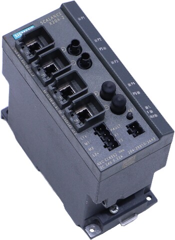 * SIEMENS SCALANCE X204-2 6GK5204-2BB10-2AA3 SIMATIC NET INDUSTRIAL ETHERNET SWITCH