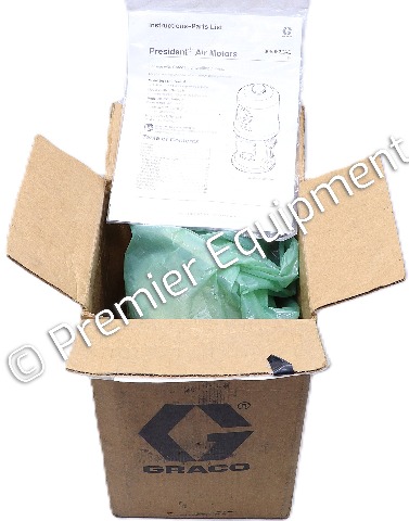 * SURPLUS GRACO PRESIDENT 24B192 AIR MOTOR P/N 222772 HIGH SPEED DIV