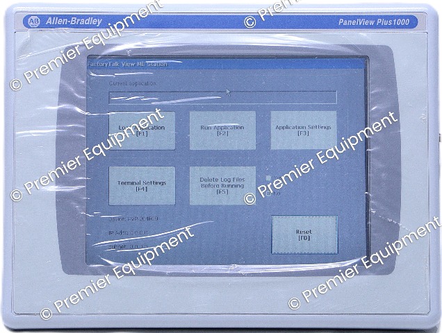 * ALLEN BRADLEY 2711P-T10C4D2 PANELVIEW 1000 PLUS 6 OPERATOR INTERFACE PANEL