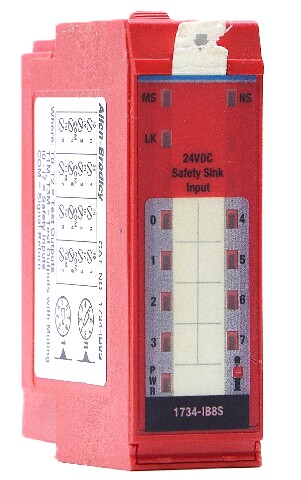 ALLEN BRADLEY 1734-IB8S DIGITAL SAFETY INPUT MODULE