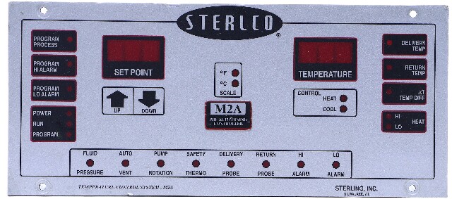 STERLING STERLCO M2A/SE 1.11.02 PID AUTOTUNING TEMPERATURE CONTROLLER
