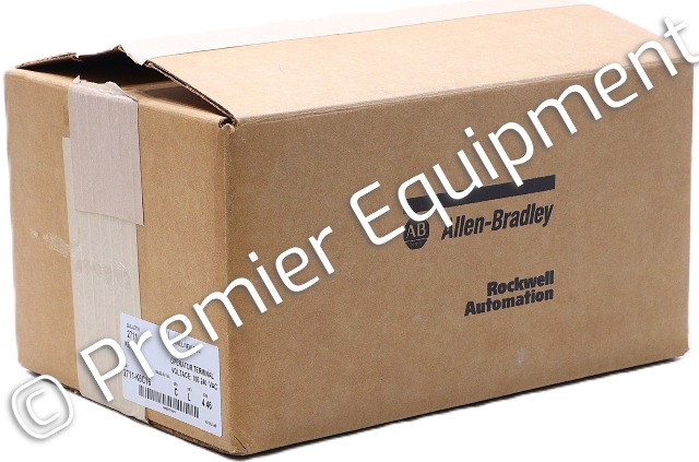 * ALLEN BRADLEY 2711-K6C16 SER C PANELVIEW 600 KEYPAD OPERATOR INTERFACE