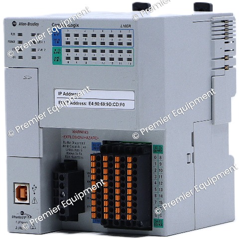 * ALLEN BRADLEY 1769-L16ER-BB1B COMPACTLOGIX CONTROLLER *READ*