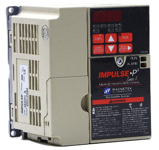 MAGENETEK IMPULSE CIMR-V7AM40P2 4001-P3S2 DRIVE