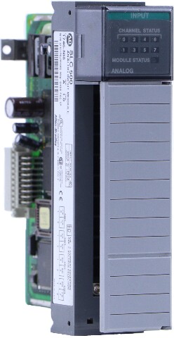 * ALLEN BRADLEY SLC 500 1746-NI8 SER A ANALOG INPUT MODULE *READ*