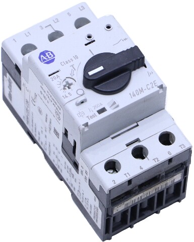 * ALLEN BRADLEY 140M-C2E-C20 SER C 20A 3 POLE CIRCUIT BREAKER