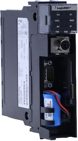 * ALLEN BRADLEY 1756-L61 SER B CONTROLLOGIX 5561 PROCESSOR UNIT *READ*