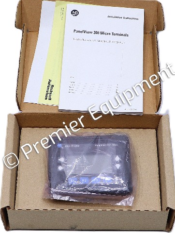 * SURPLUS ALLEN BRADLEY 2711-M3A19L1 SER A OPERATOR INTERFACE PANELVIEW 300 MICRO