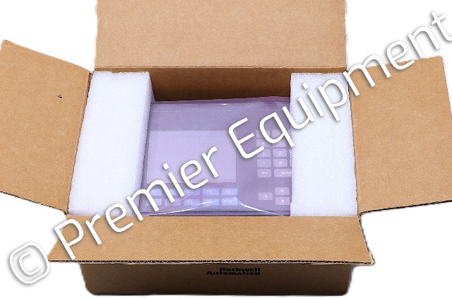 * ALLEN BRADLEY 2711-B6C8 SER B FRN 4.44 PANELVIEW 600 OPERATOR PANEL