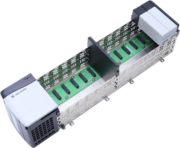 * ALLEN BRADLEY 1756-A13/B CONTROLLOGIX 13-SLOT CHASSIS WITH 1756-PA72/B POWER SUPPLY