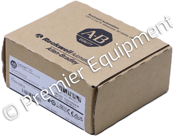 * SURPLUS ALLEN BRADLEY 1769-OB32 SER A COMPACT I/O 32 PT. 24VDC SOURCE OUTPUT MODULE