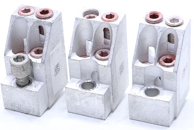 * LOT OF (3) GE TCAL125 1200A CIRCUIT BREAKER LUGS