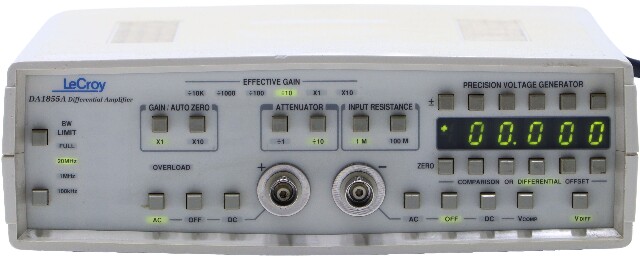 LECROY DA1855A DUAL CHANNEL DIFFERENTIAL AMPLIFIER