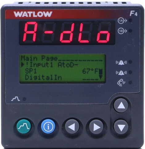 WATLOW F4SH-CCA0-11RG RAMPING CONTROLLER
