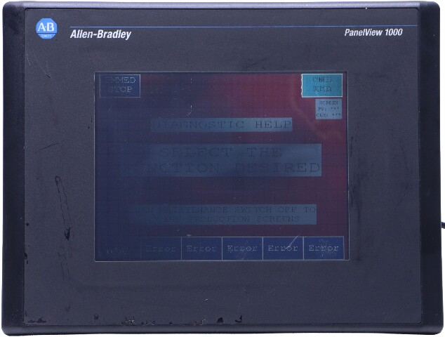 ALLEN BRADLEY 2711-T10C15X SERIES E OPERATOR INTERFACE PANEL *READ*