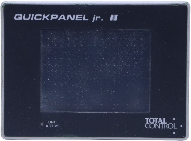 TOTAL CONTROL QUICKPANEL JR QPJ2D100L2P OPERATOR TOUCHSCREEN INTERFACE *READ*