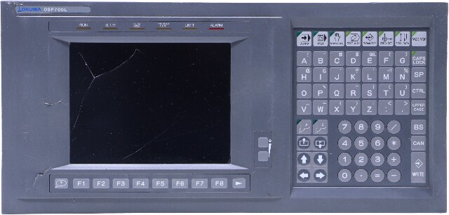 OKUMA OSP700L OPERATOR CONTROL PANEL *INCOMPLETE ASSEMBLY*