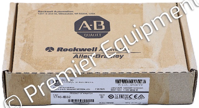 SURPLUS ALLEN BRADLEY 1746-IB32 SER D INPUT MODULE