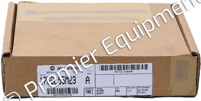 SURPLUS ALLEN BRADLEY 1756L55M23 SER A CPU CONTROLLOGIX LOGIX5555 MODULE
