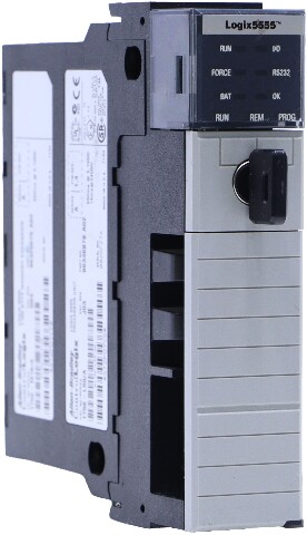 ALLEN BRADLEY 1756-L55/A SERIES A CONTROLLOGIX 5555 PROCESSOR UNIT