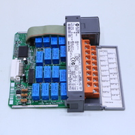 *ALLEN BRADLEY 1746-OW16 SER D SLC 500 OUTPUT MODULE ISOLATED RELAY