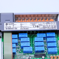 *ALLEN BRADLEY 1746-OW16 SER D SLC 500 OUTPUT MODULE ISOLATED RELAY