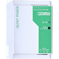 * PHOENIX CONTACT QUINT-PS-100-240AC/24DC/10 POWER SUPPLY 24VDC OUTPUT